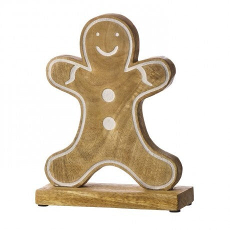 Mango Wood Gingrebread Man