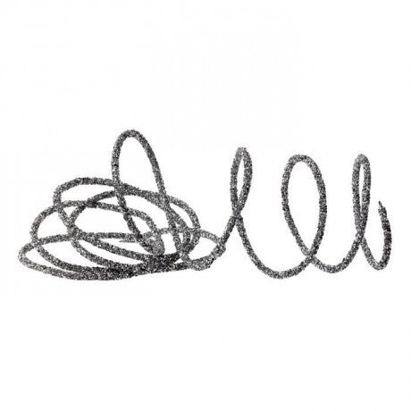 10' Silver Wired Micro Beaded Rope Garland