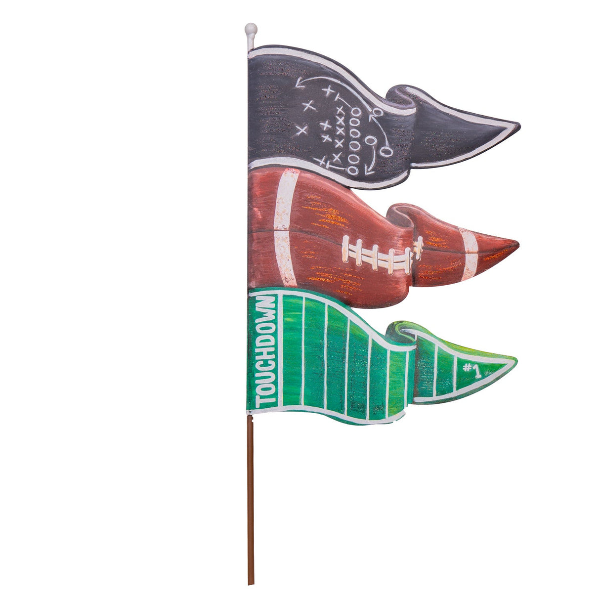 Fall Football Pennants Stake