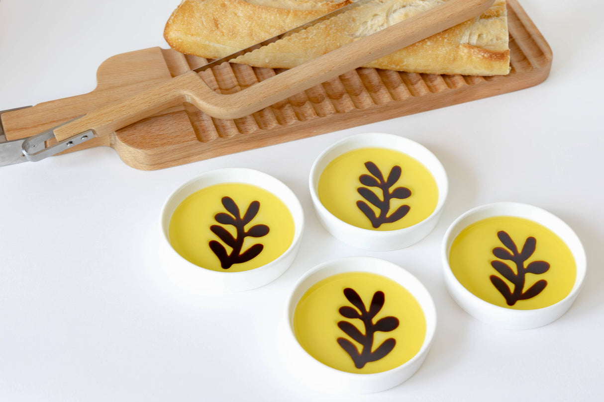 Olive Oil and Balsamic Vinegar Dipping Plate
