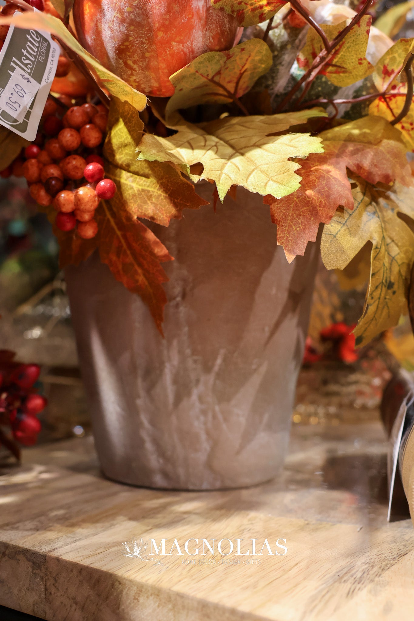 16" Pumpkin Pie Centerpiece