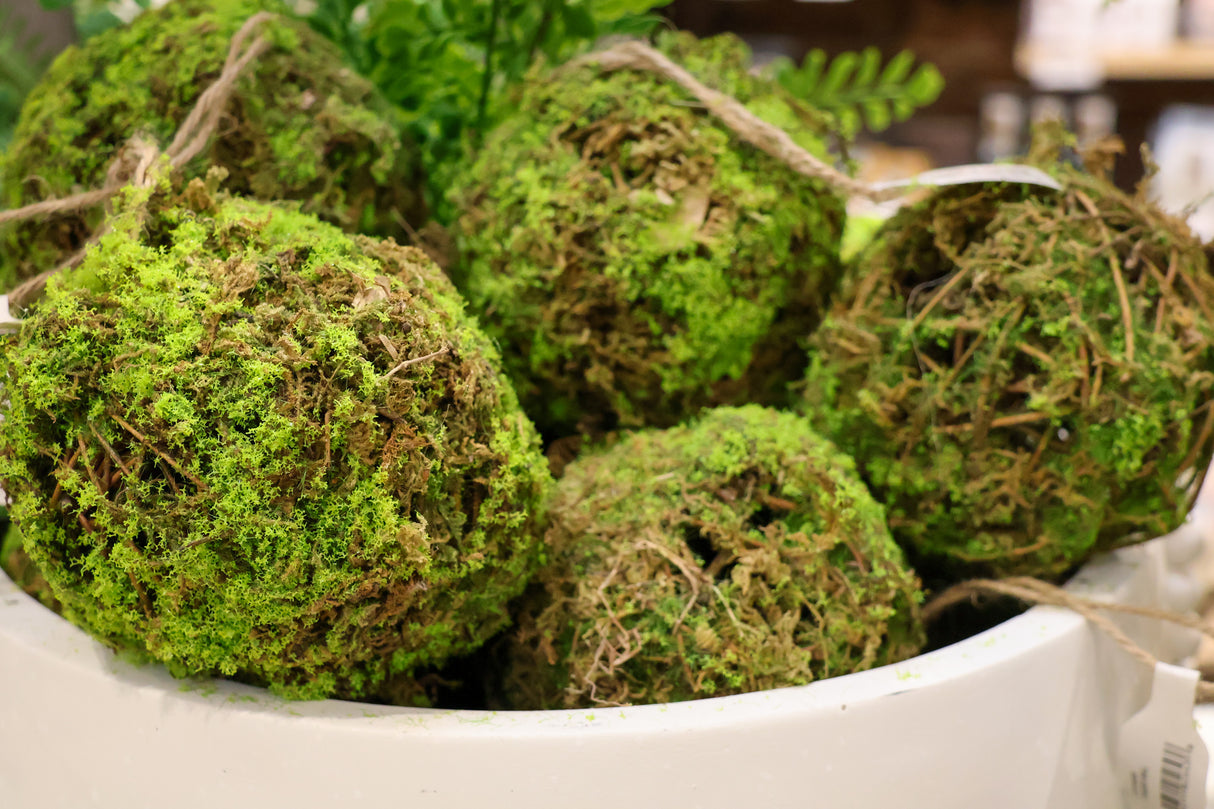 4" Mossy Orb