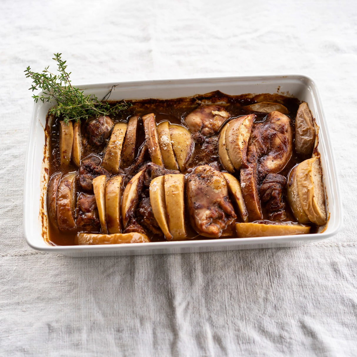 Sweet + Spicy Apple Cinnamon BBQ Sauce