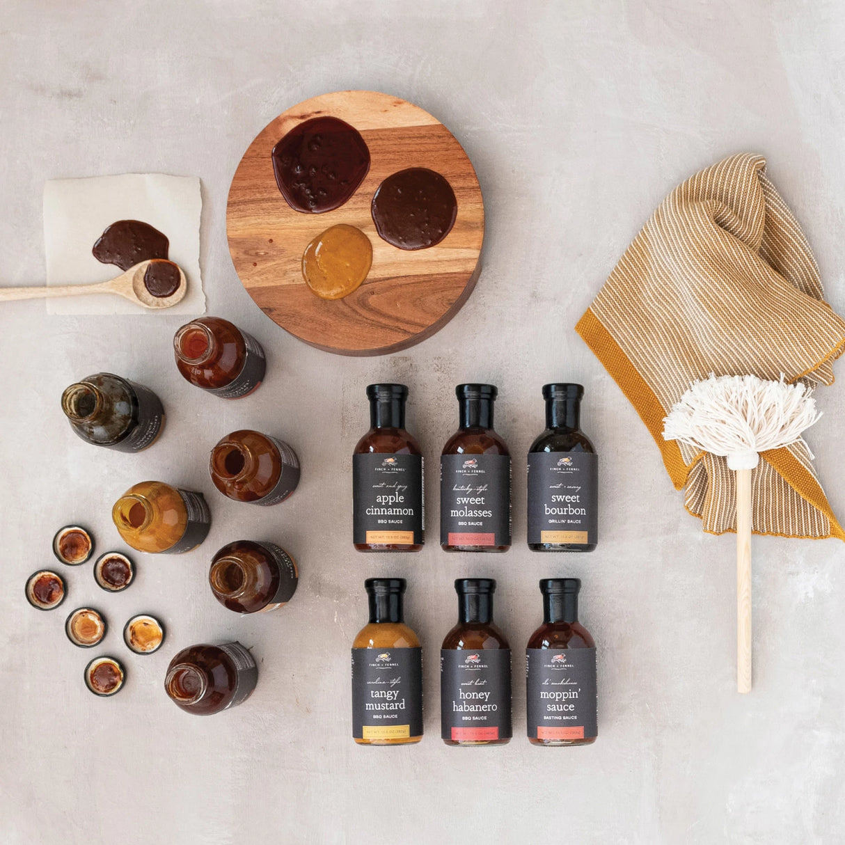 Sweet + Spicy Apple Cinnamon BBQ Sauce