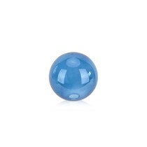 3" Rich Blue Glass Orb