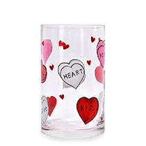 Full Of Love Glass Vase