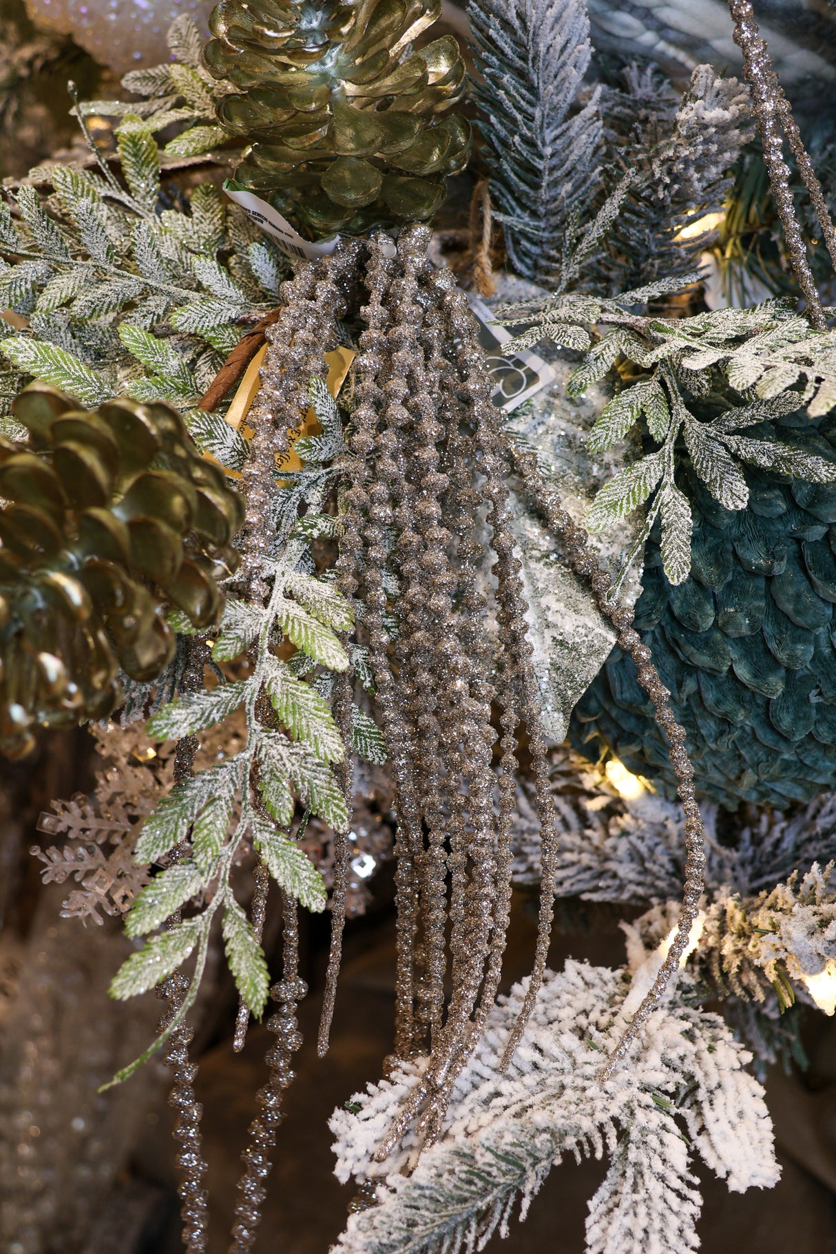 Platinum Senecio Hanging Vine