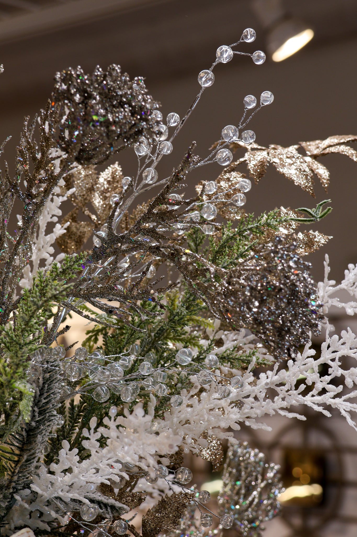 Platinum Glitter Gypso Spray