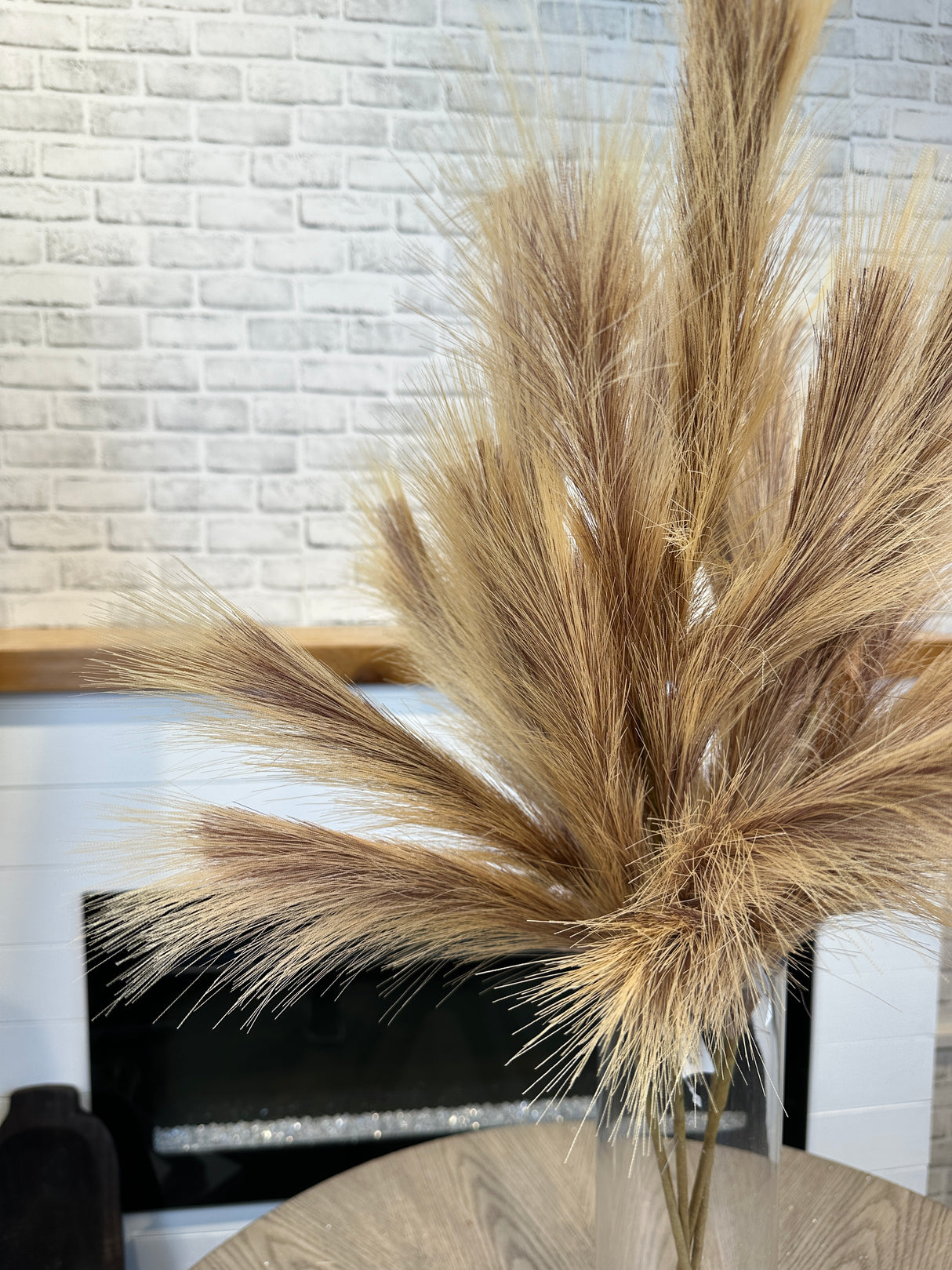 32" Pampas Plume Spray