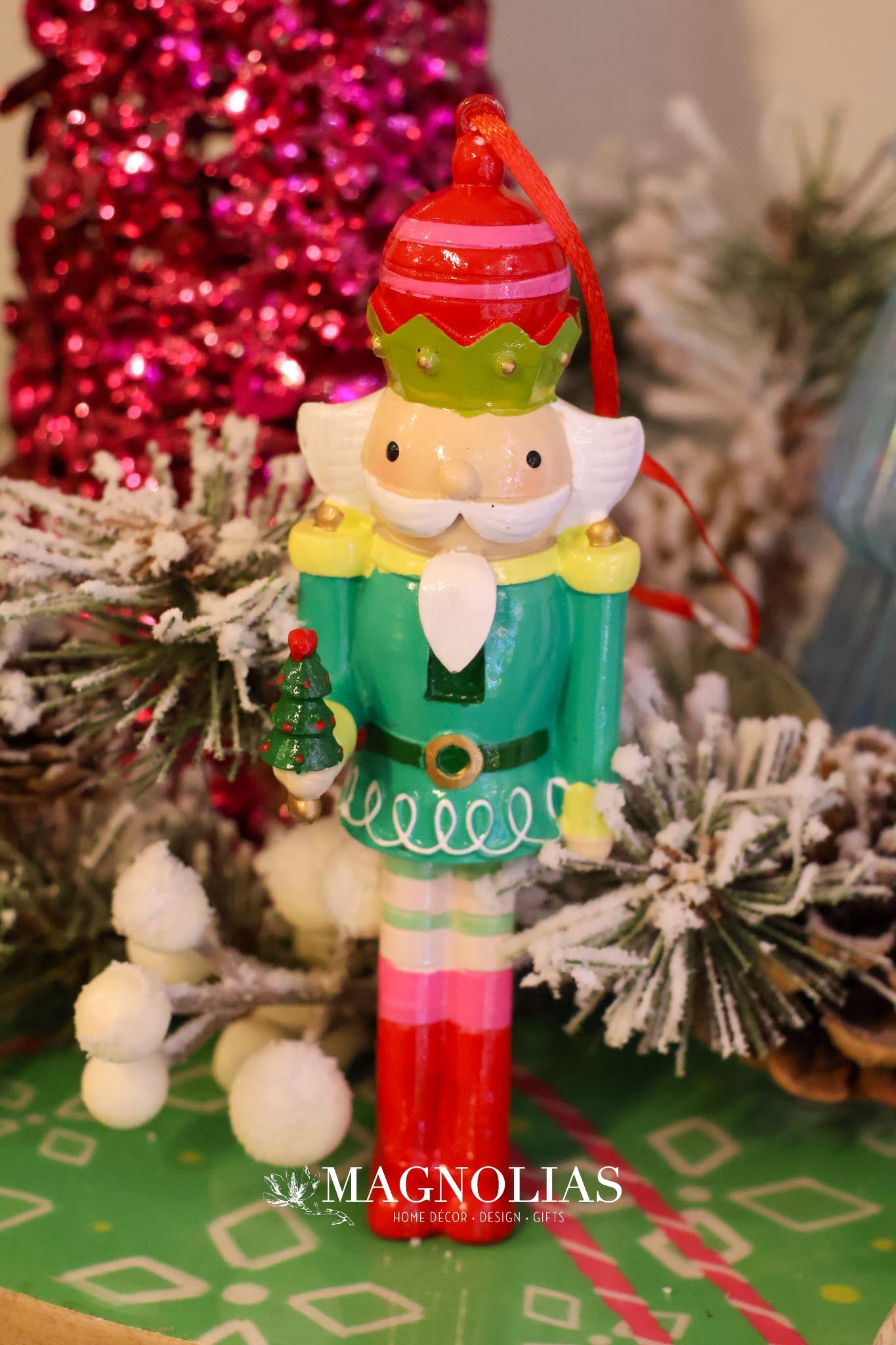 Resin Nutcracker Ornament