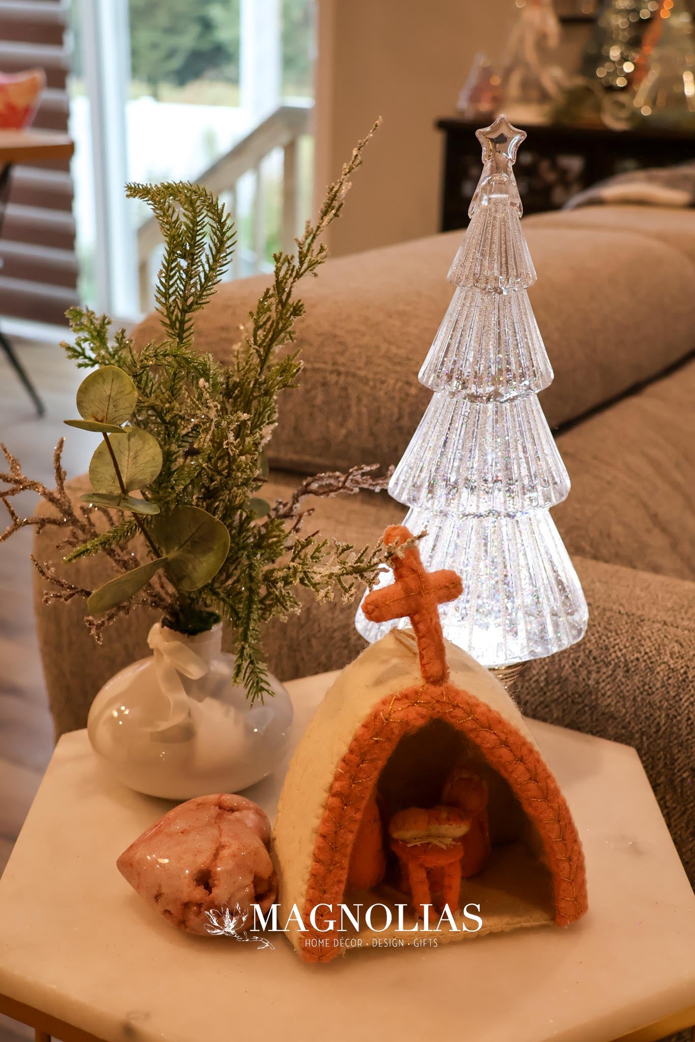 Winter Frost Eucalyptus In Vase