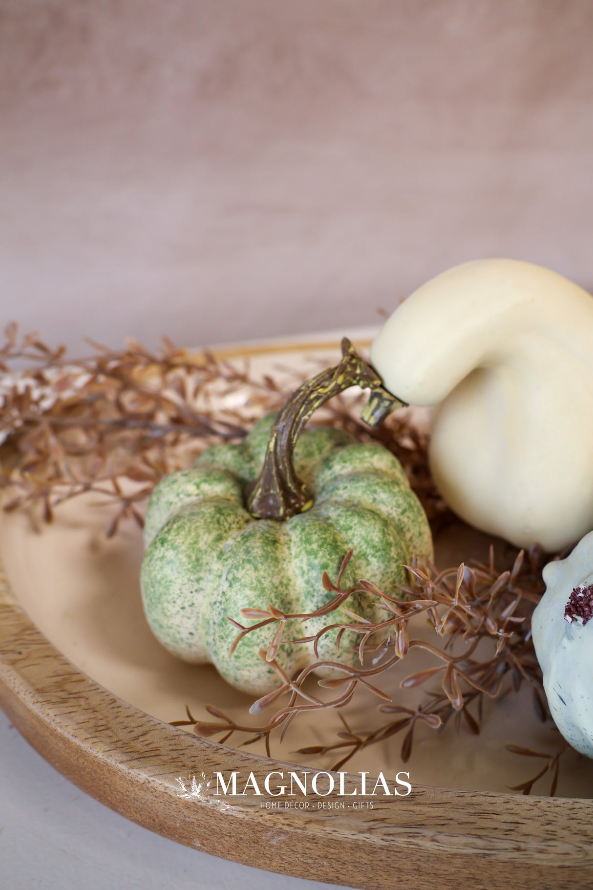 Mixed Blue Pumpkins & Gourds