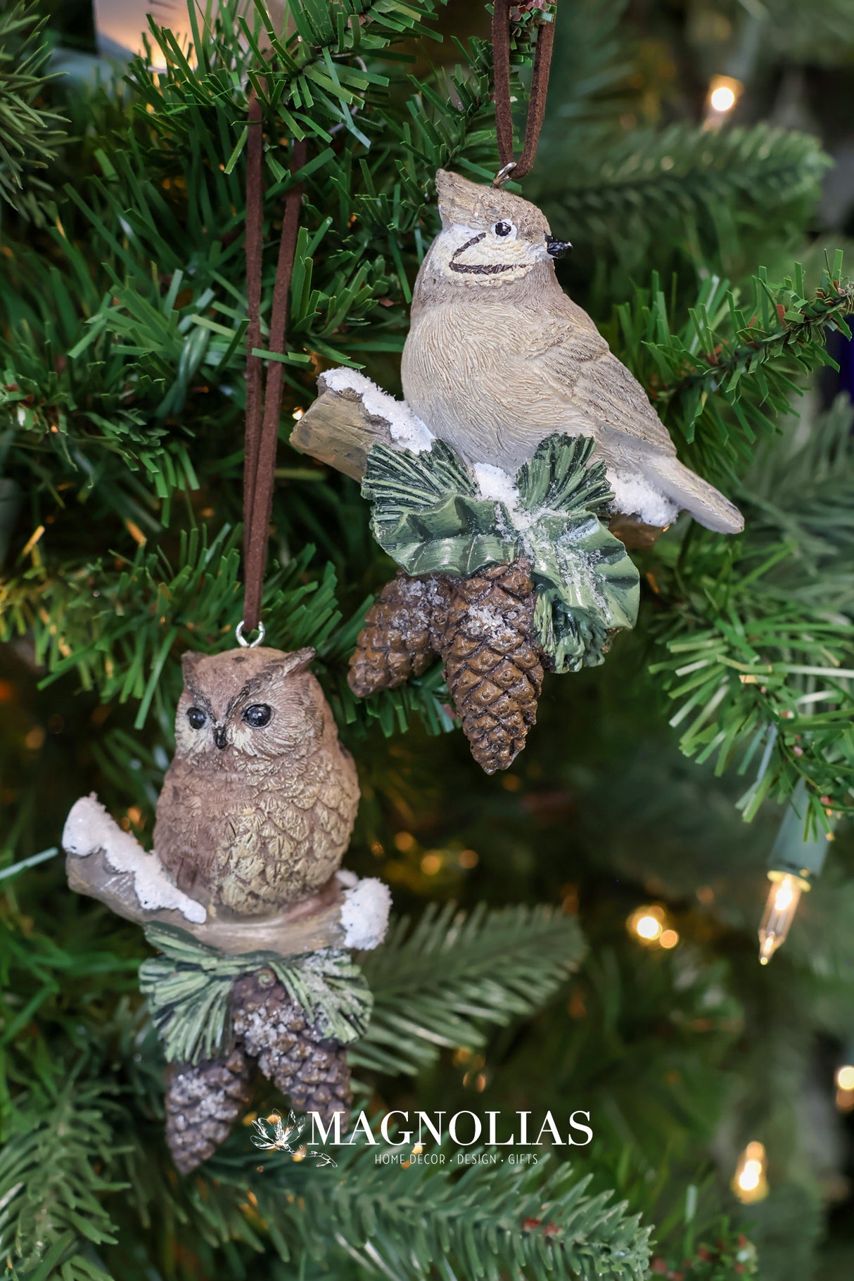 Christmas Birds Ornaments -2 Styles