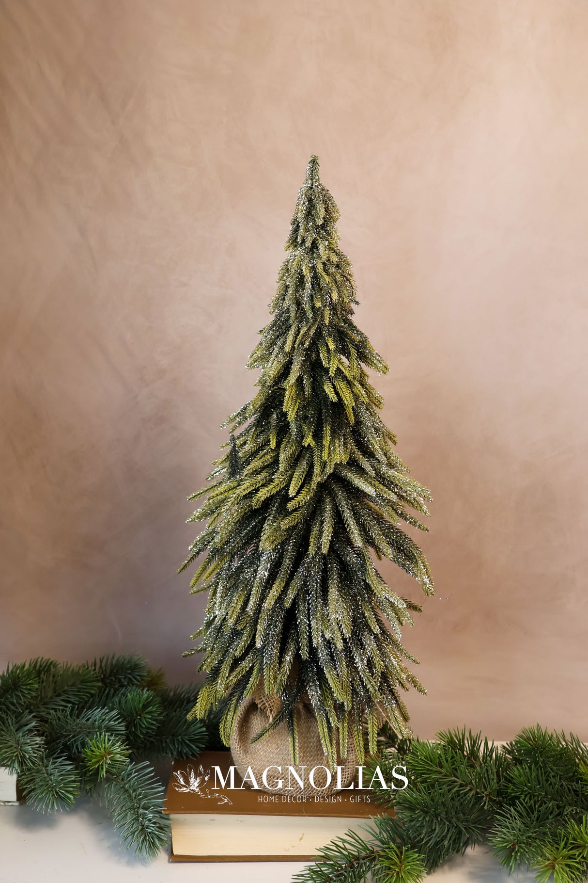 24" Golden Sparkle Spruce Tree