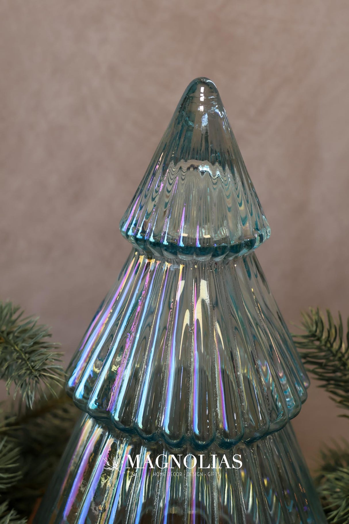 11.5" Colmar Glass Tree