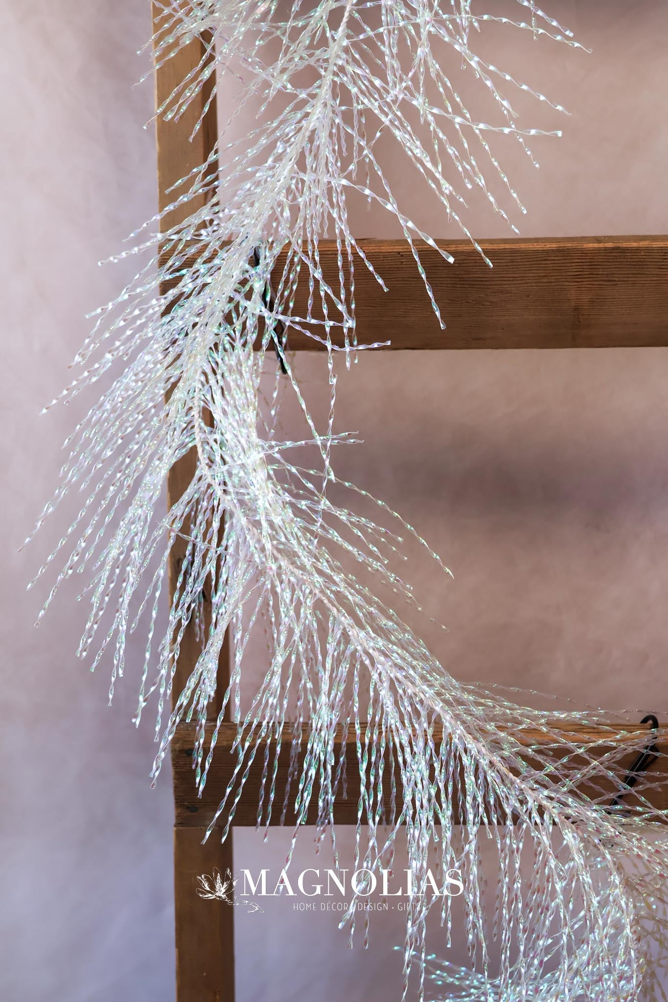 6' Iridescent Tinsel Garland