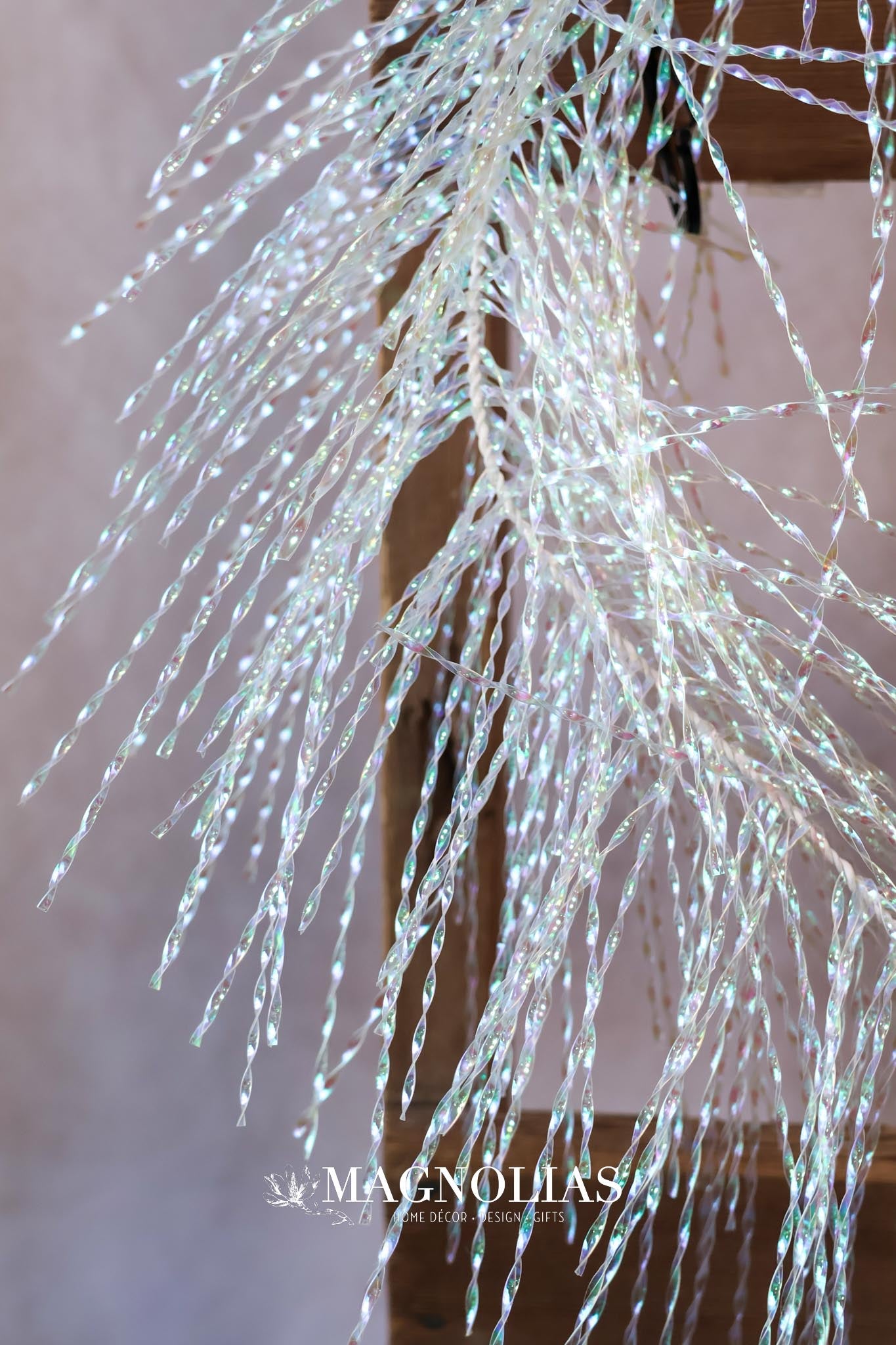 6' Iridescent Tinsel Garland