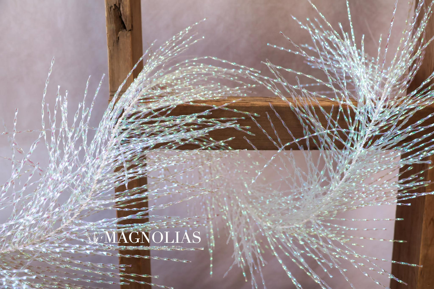 6' Iridescent Tinsel Garland