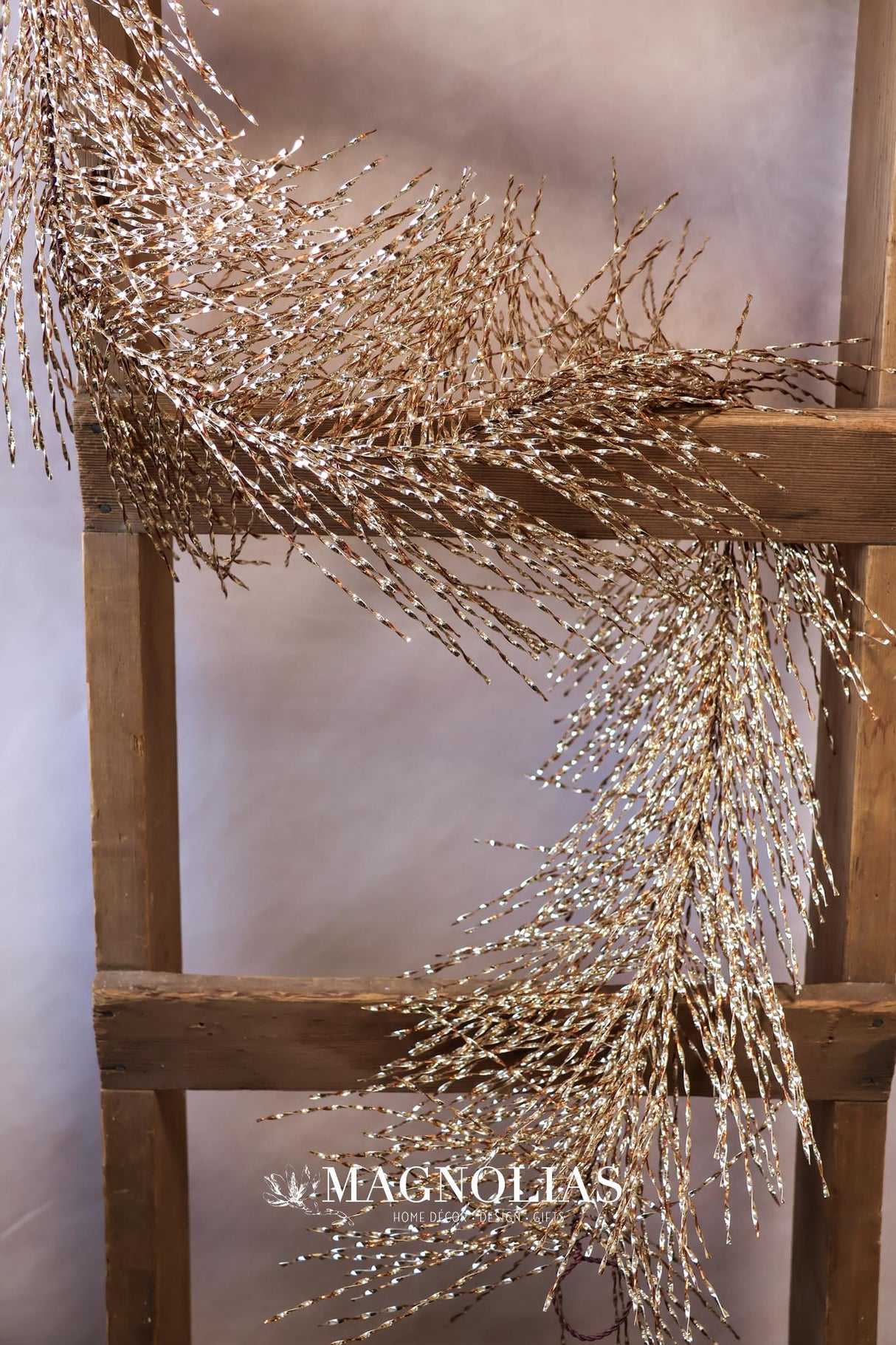 6' Gold Tinsel Garland