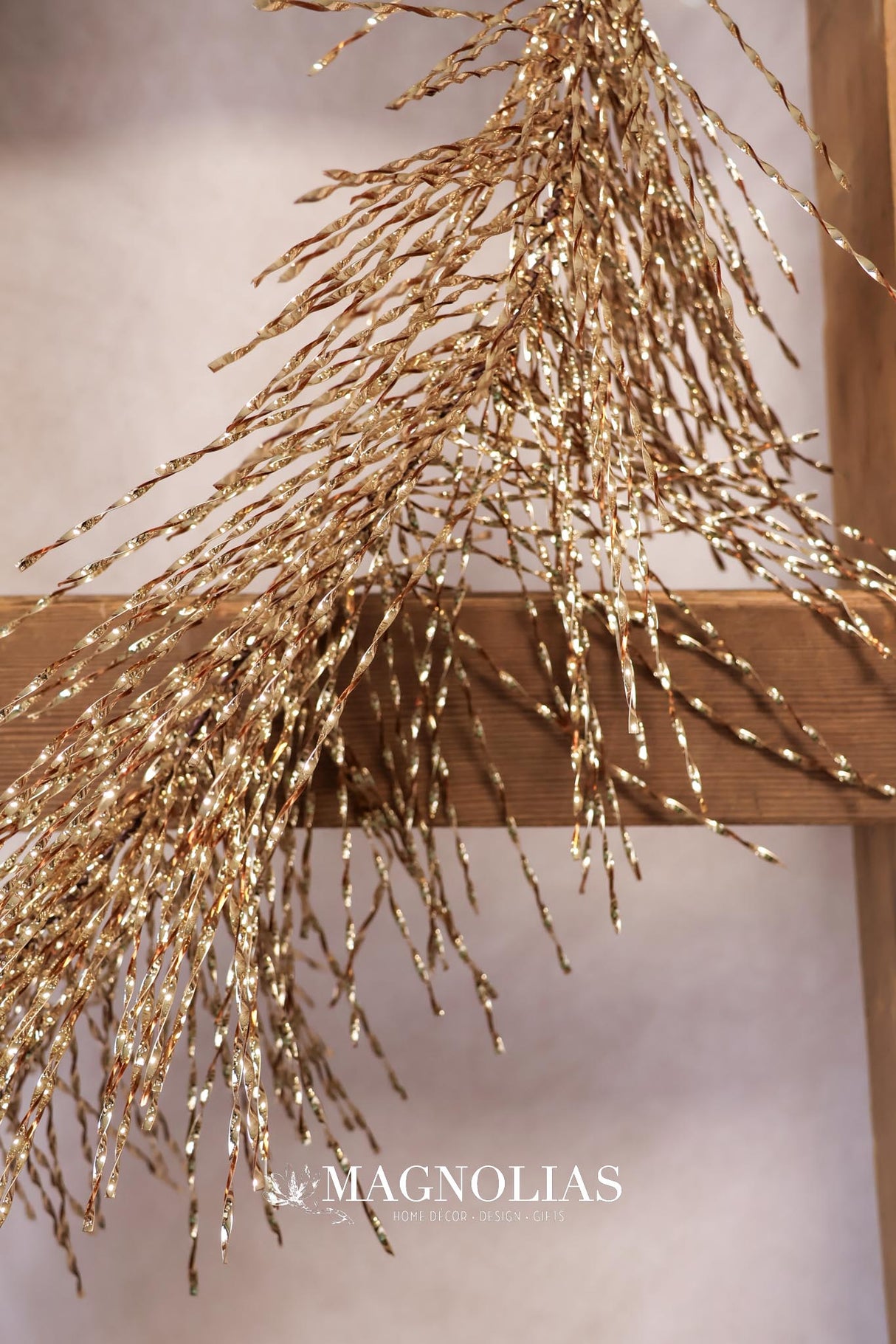 6' Gold Tinsel Garland