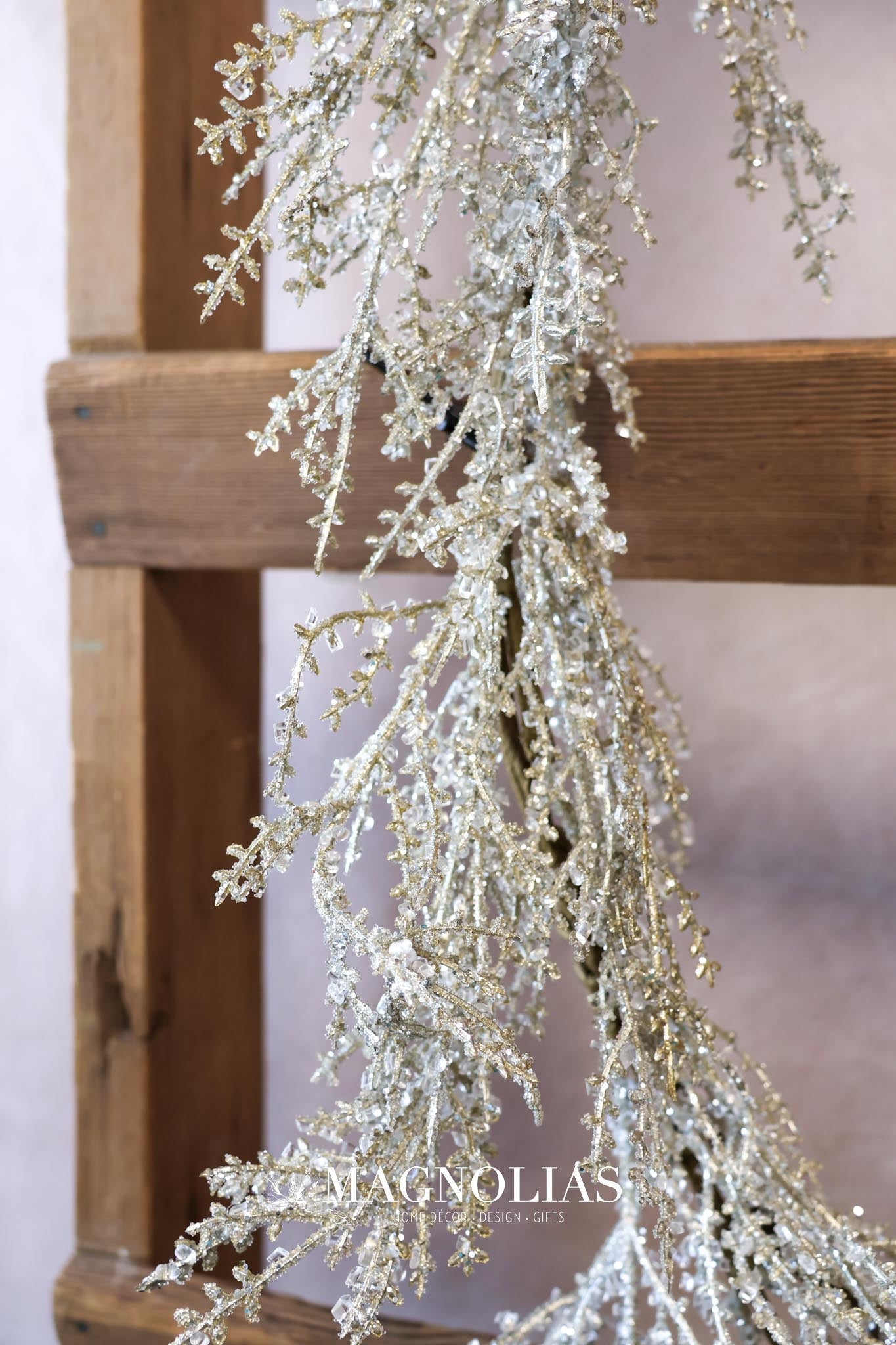 5' Christmas Concert Iced Garland