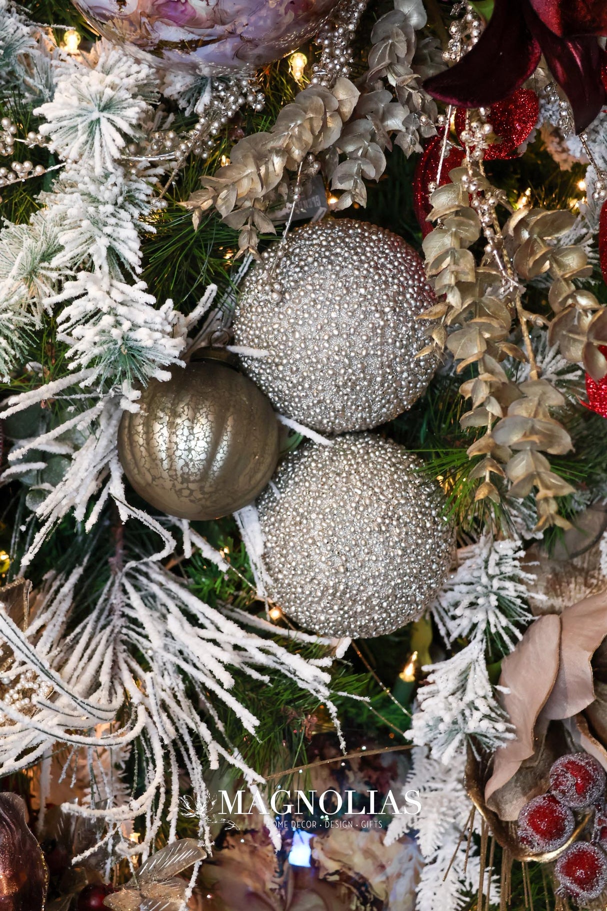 Metallic Mini Bead Ornament