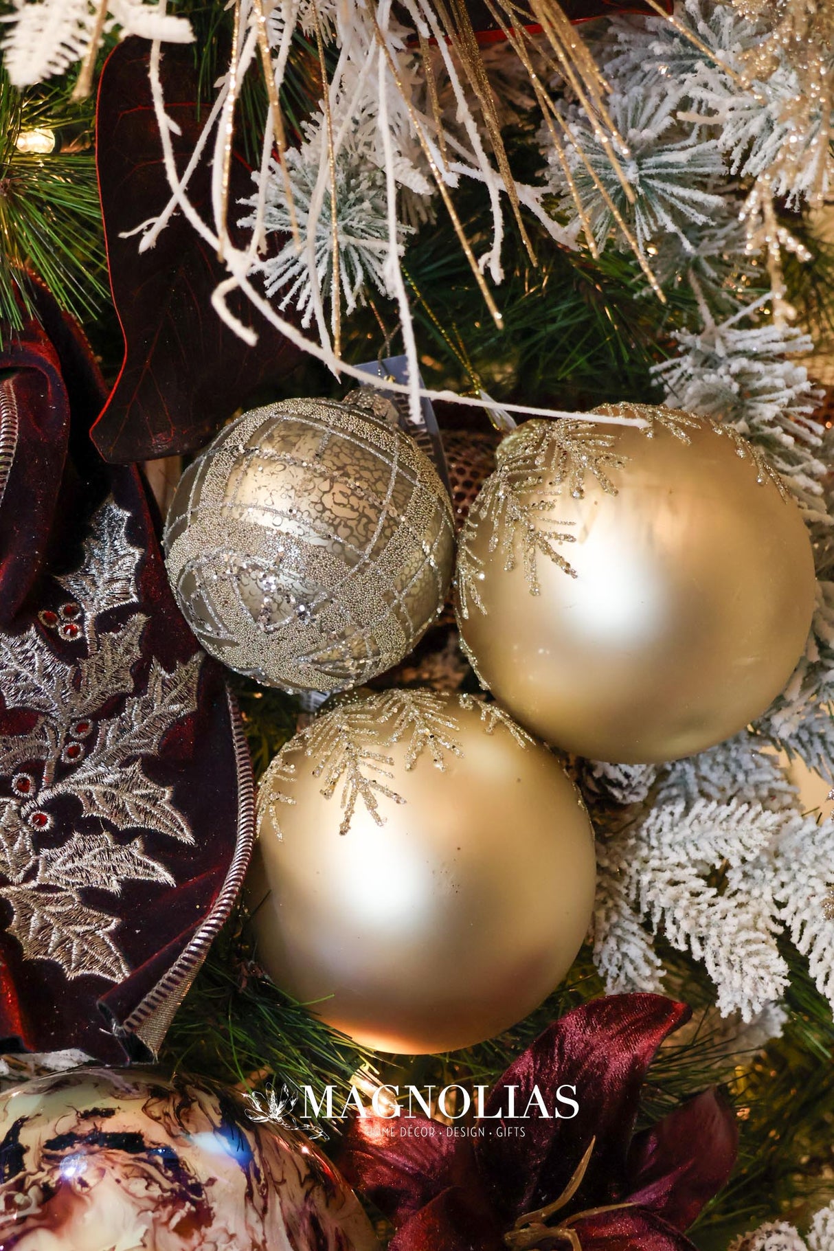 Golden Years Glass Ornament