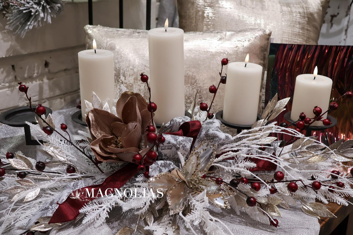 38" Dancing In the Snow Swag