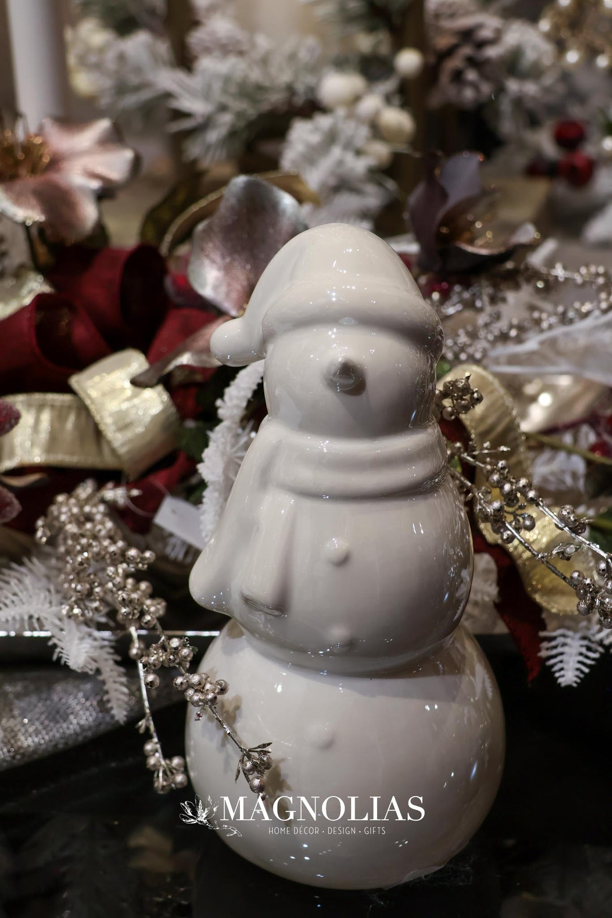 White Out Modern Snowman