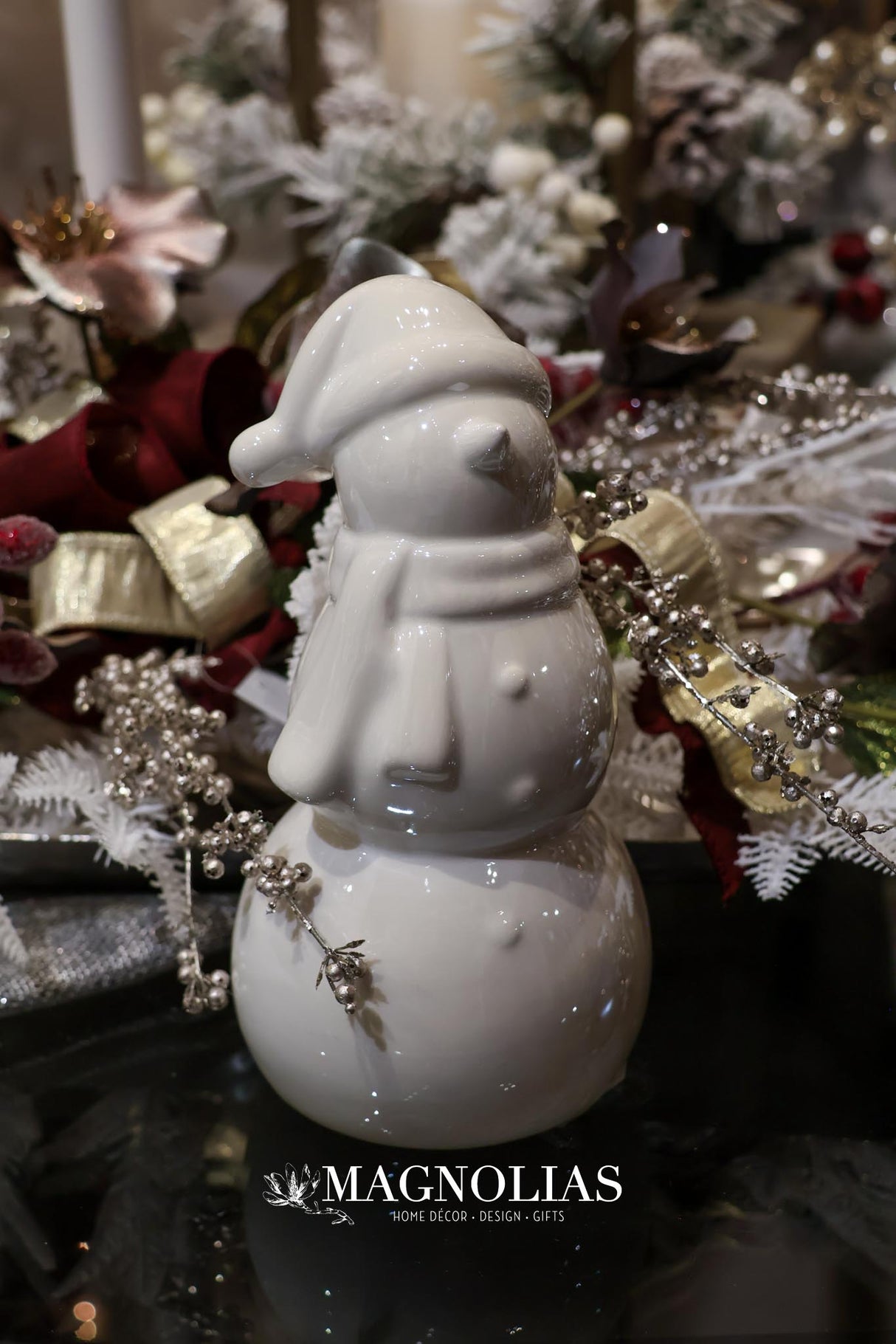 White Out Modern Snowman