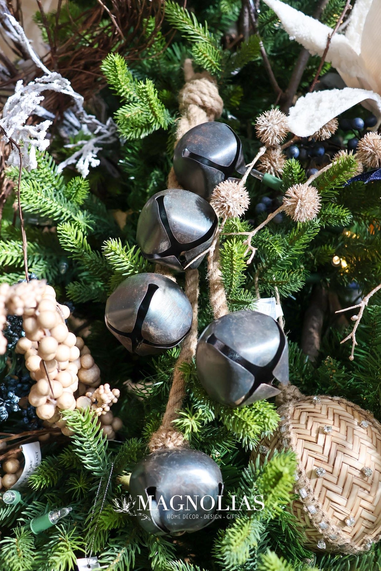 Metal Jingle Bell Ornament Strand