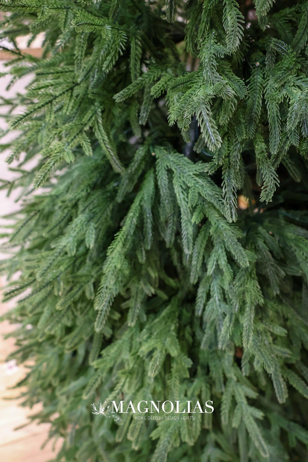 7' Real Touch LED Norfolk Pine Tree