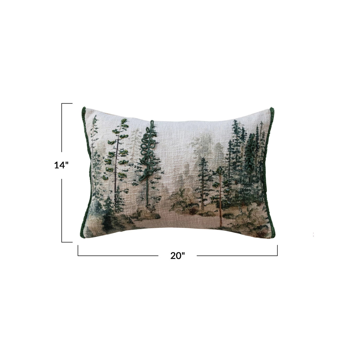 Winter Woods Lumbar Pillow