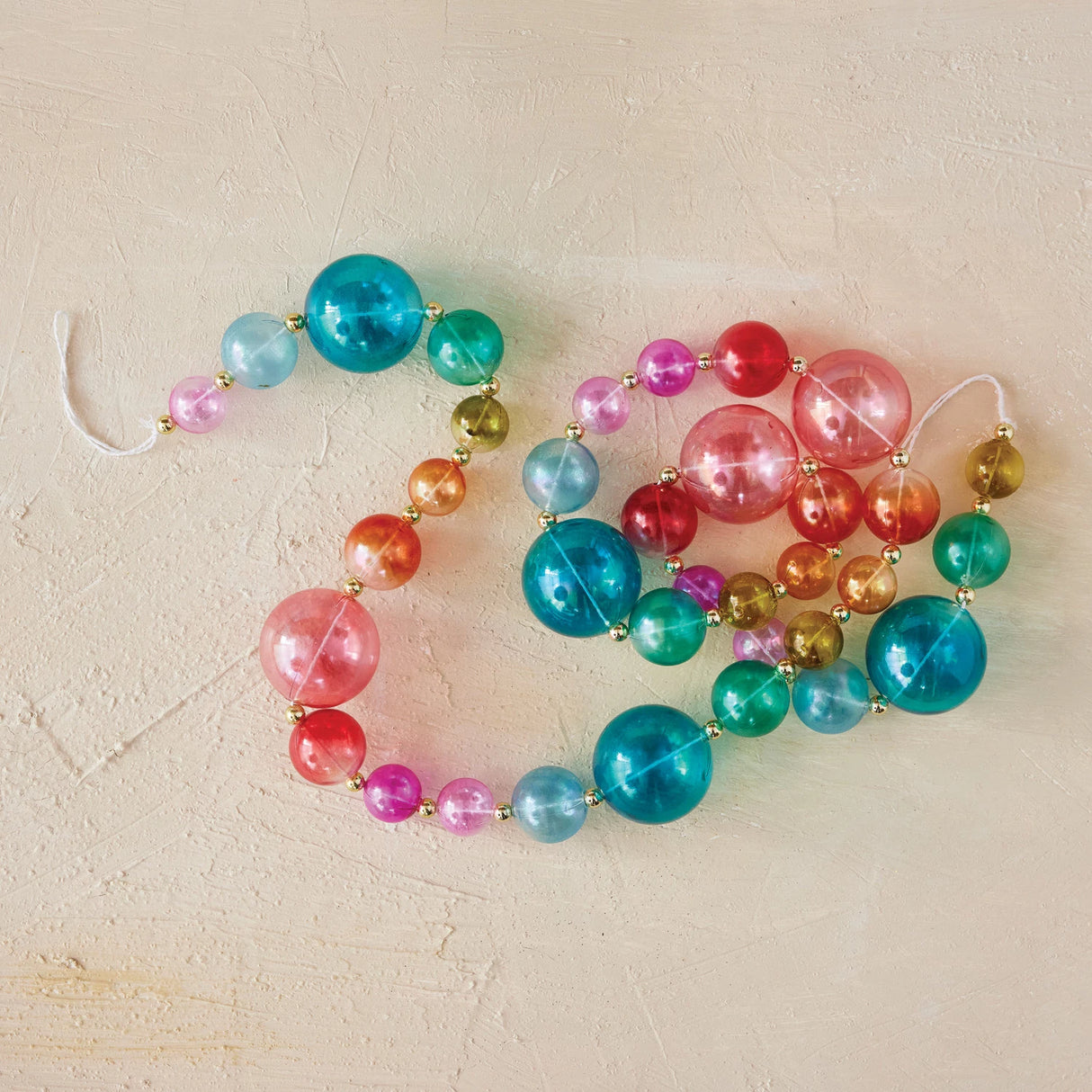 72"L Colorful Ball Garland