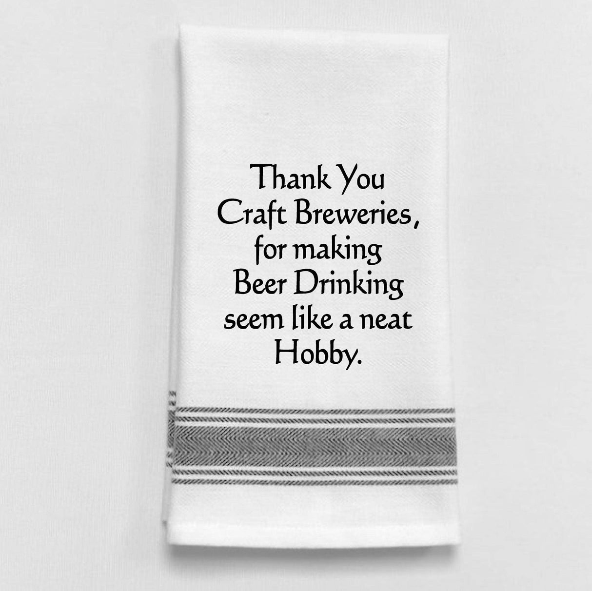 Craft Breweries Funny Tea Towel