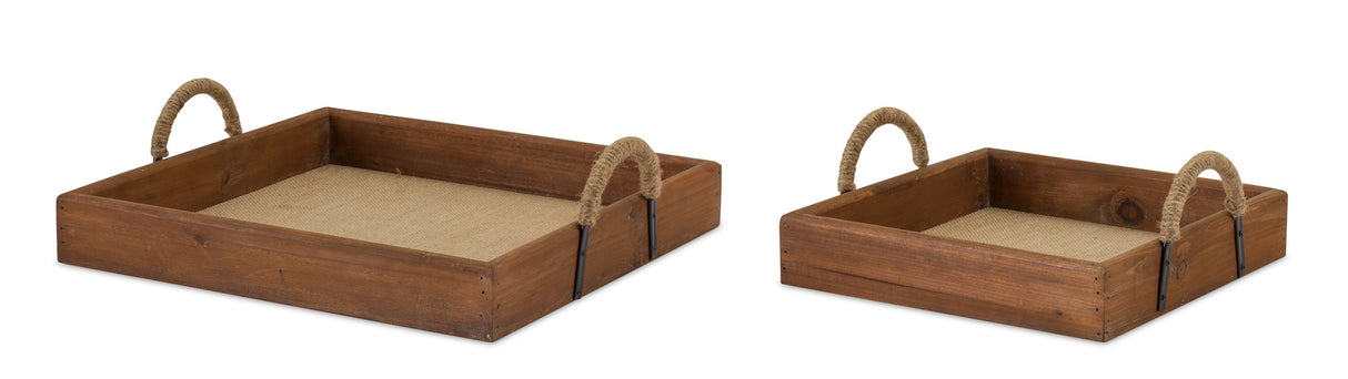 Jute Beauty Tray - 2 Sizes