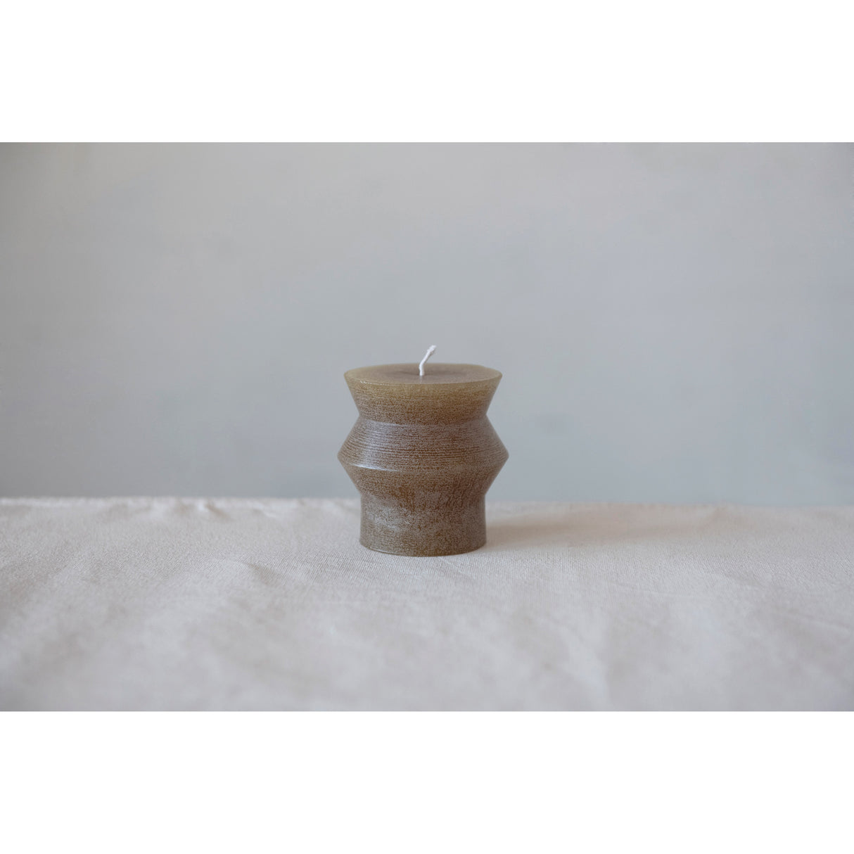 3" Unscented Totem Candle - Olive