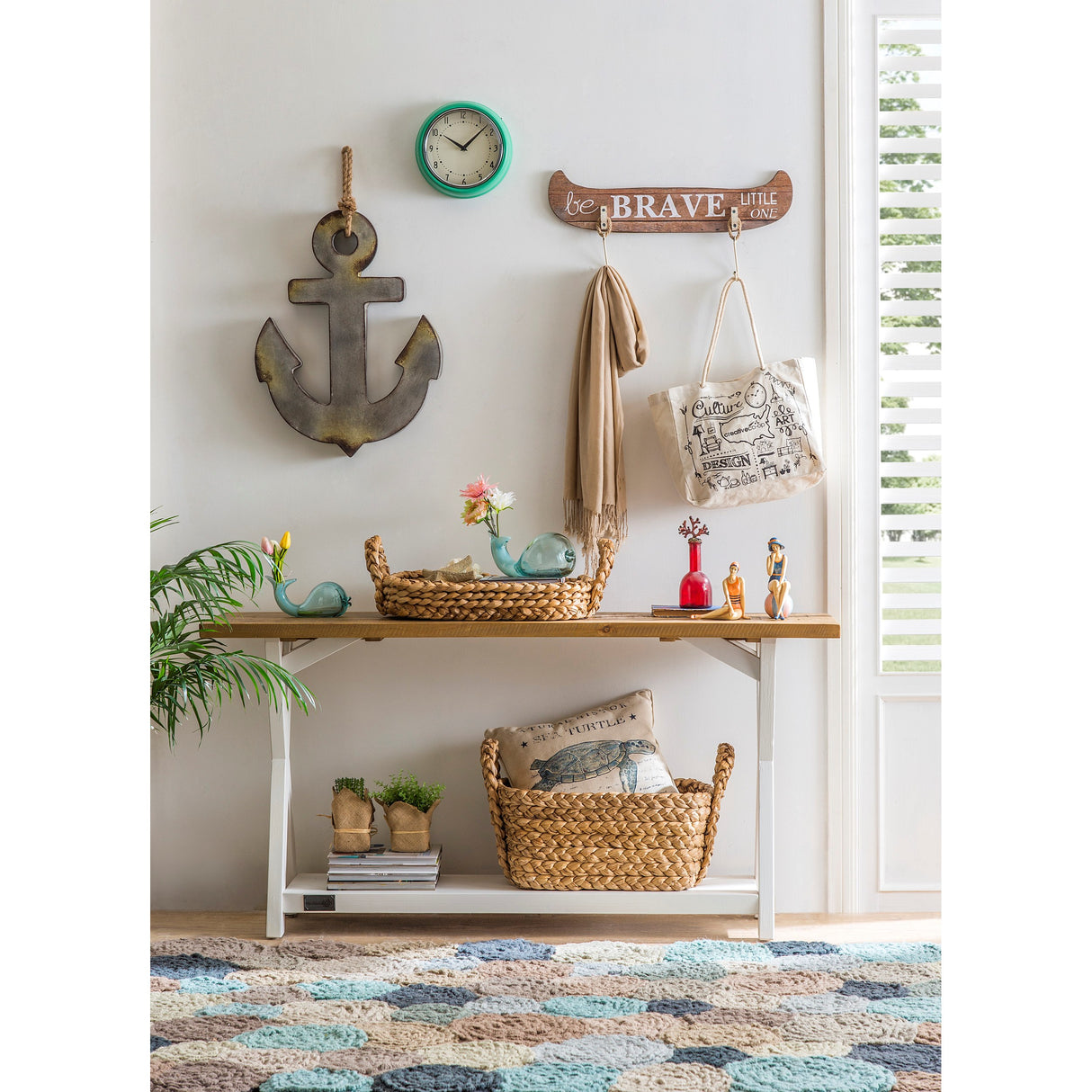 Bankuan Braided Tray W/ Handles- Pickup Only