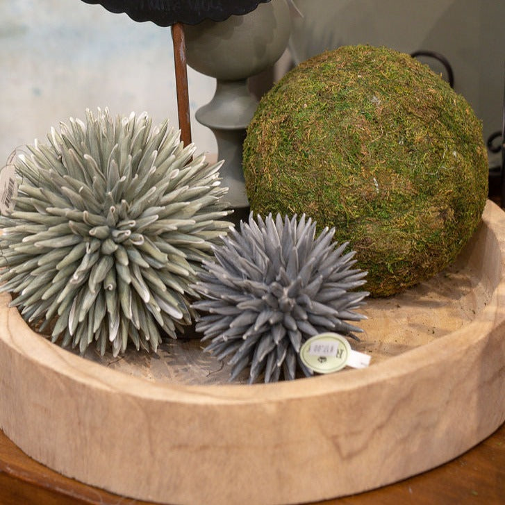 Grey 4.5" Foam Spike Orb