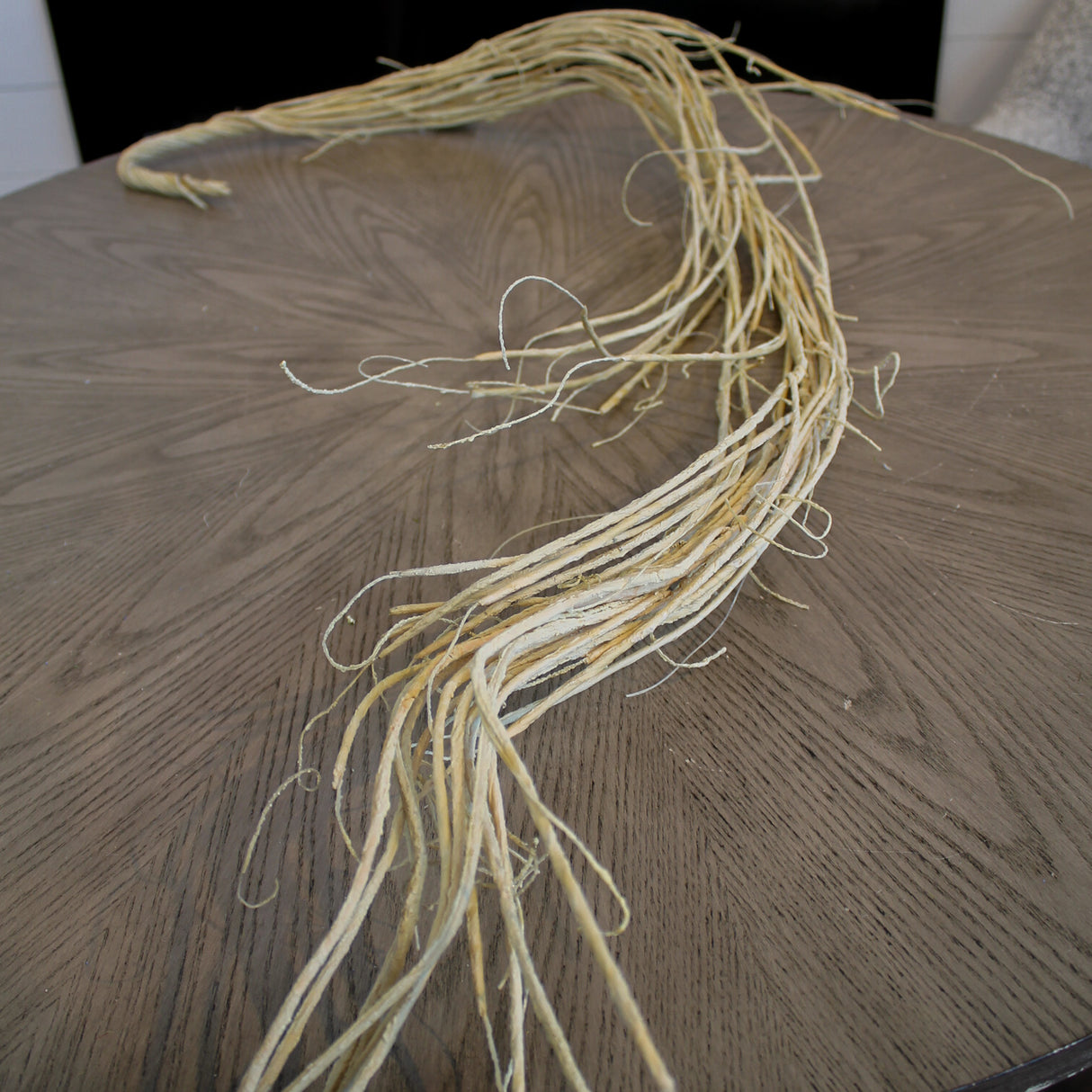 Cream Wrapped Twig Bendy Vine Garland