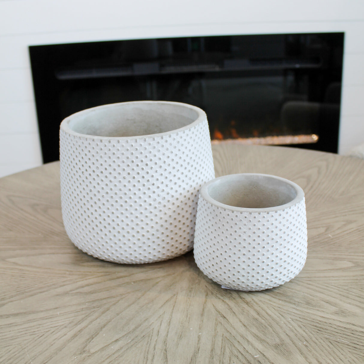 Cold Cast Dot Pot - 2 Sizes