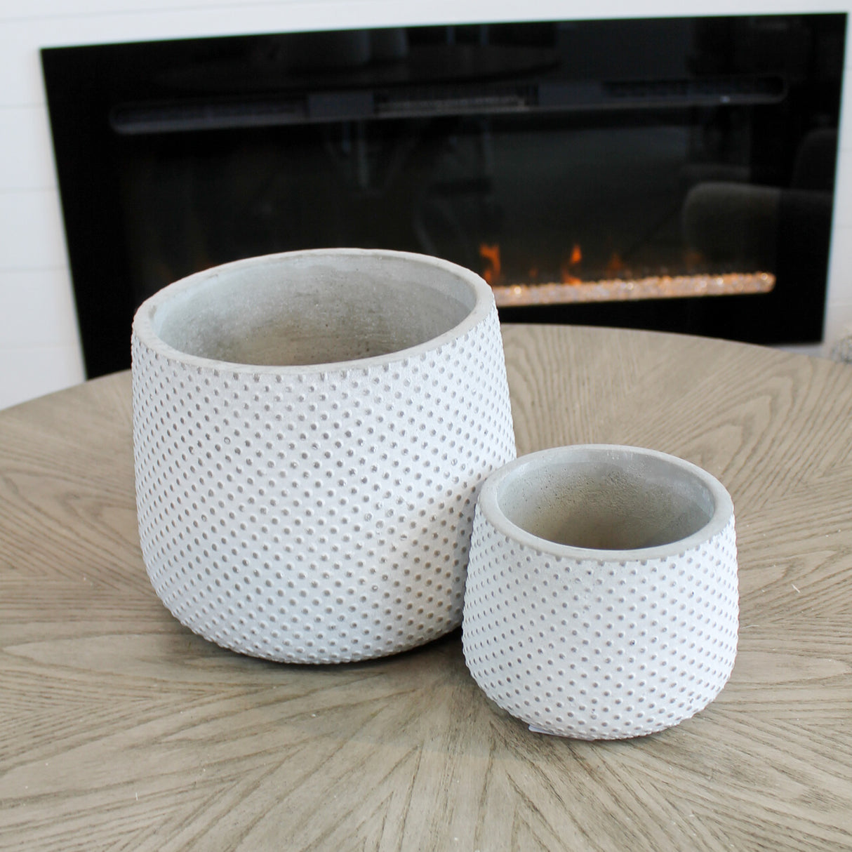Cold Cast Dot Pot - 2 Sizes