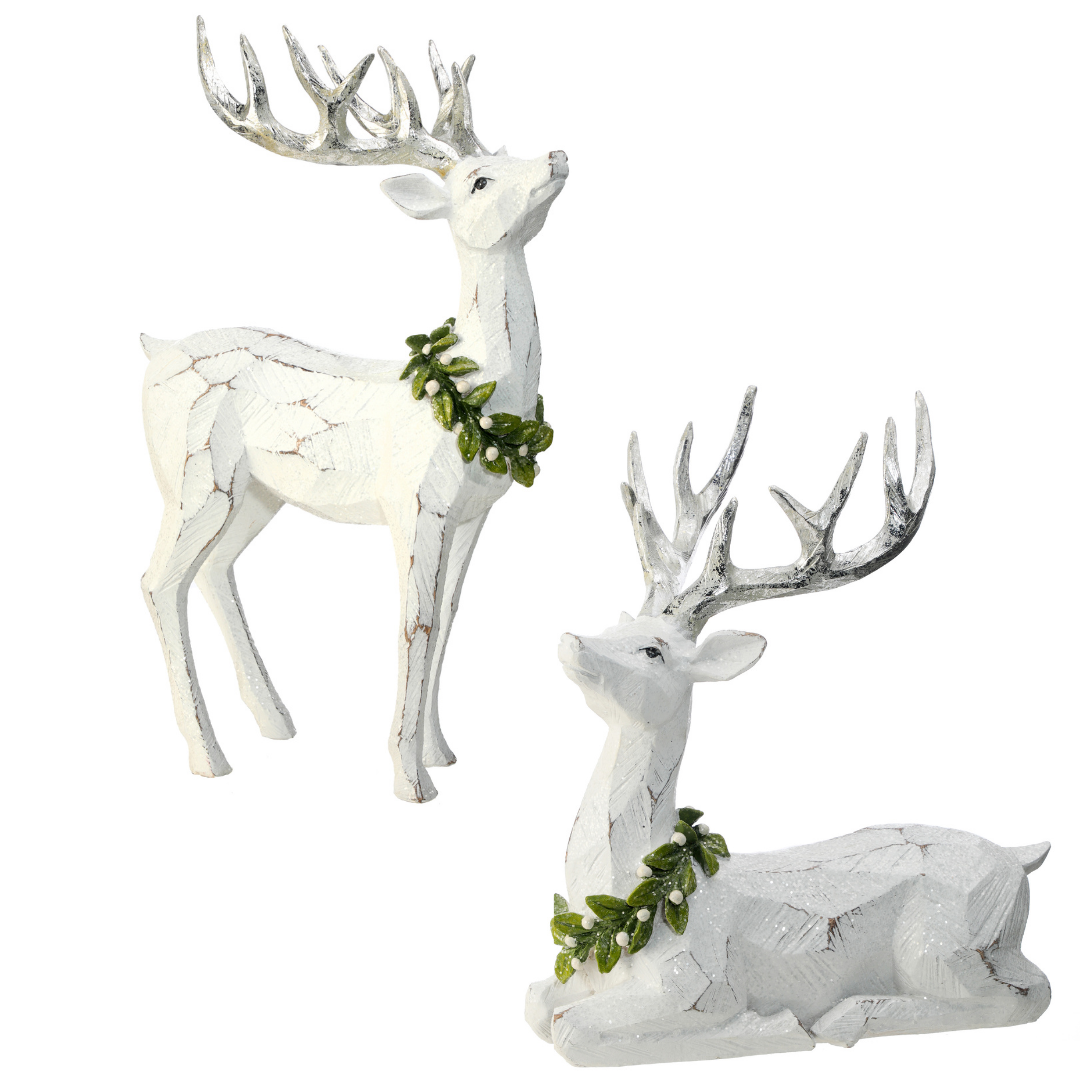 Frosted Mistletoe Deer