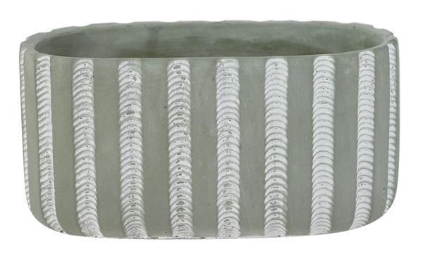 Cement Vertical Line Planter