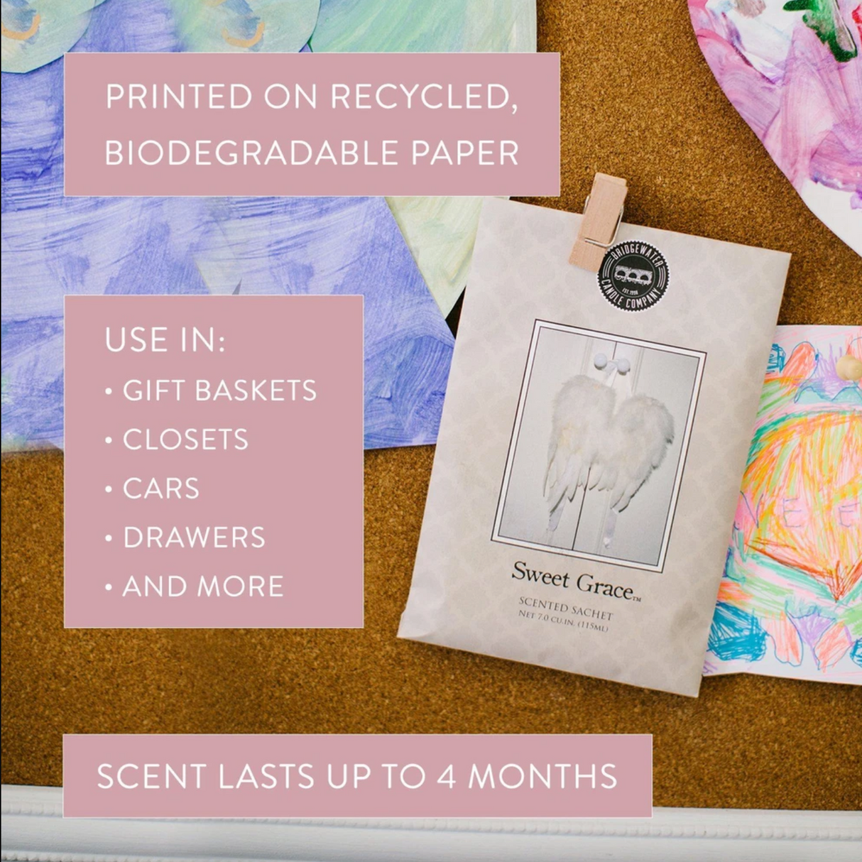 Sweet Grace Sachet - 3 Colors