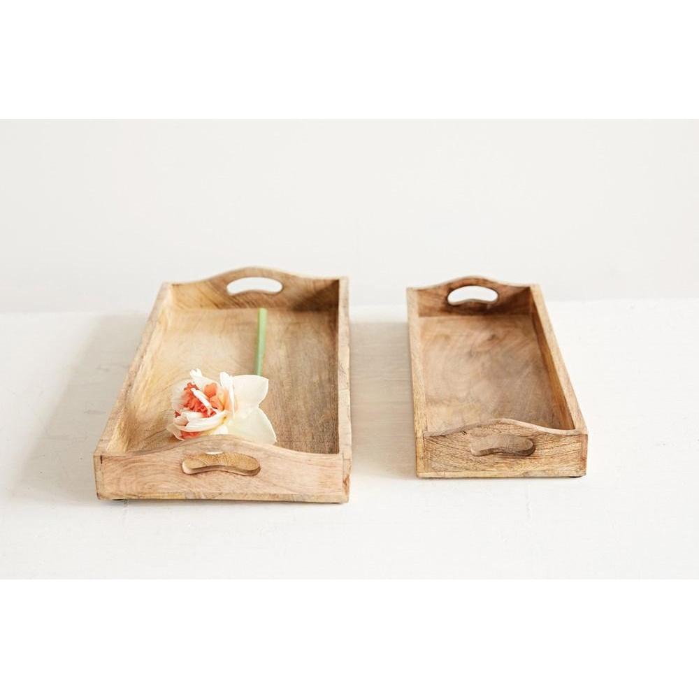 Mango Wood Tray - 2 Sizes