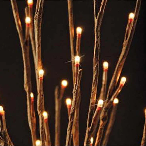 Lighted Willow Branch