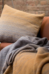 Golden Hour Cotton Throw Blanket