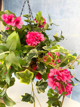 29" Blowing In the Wind Hanging Basket