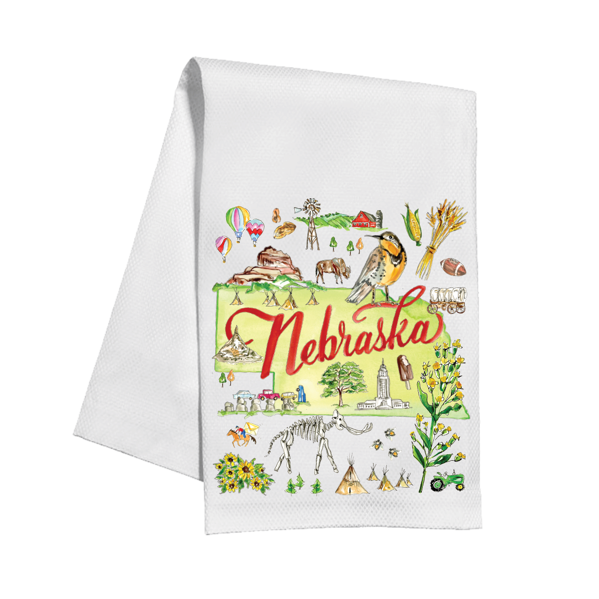 Nebraska Kitchen Towel
